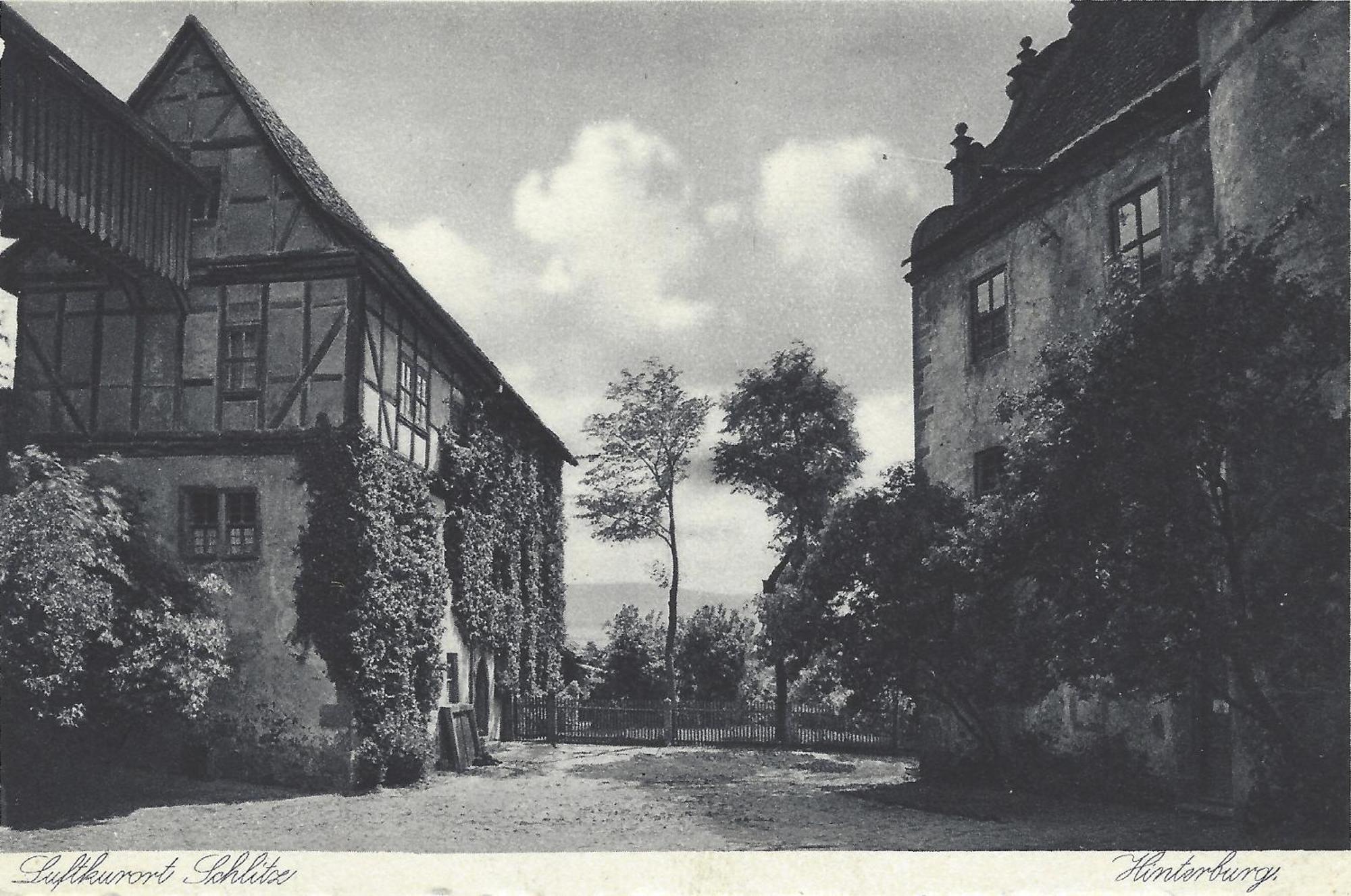 Ferienapartment Zur Alten Försterei Schlitz Exterior foto