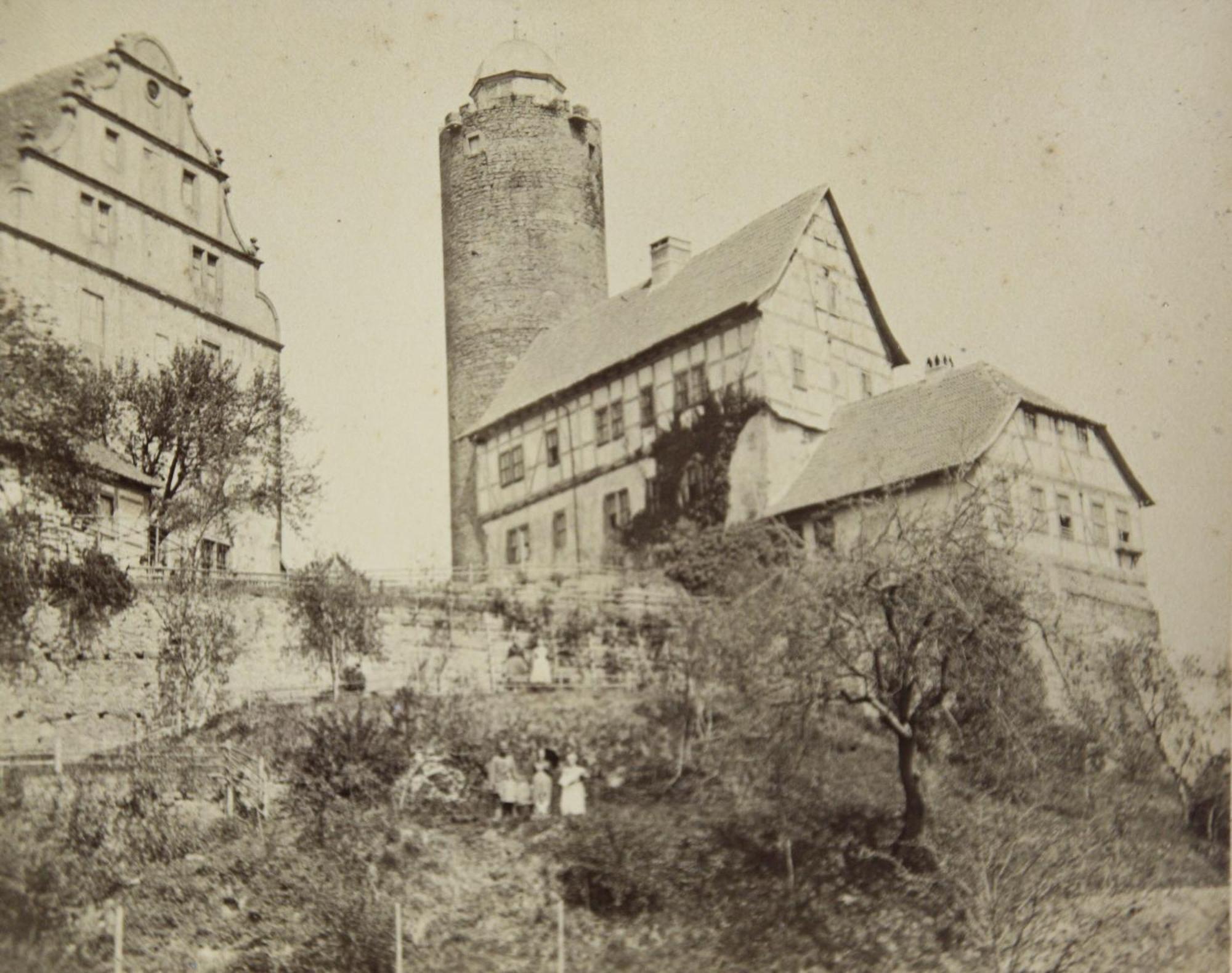 Ferienapartment Zur Alten Försterei Schlitz Exterior foto