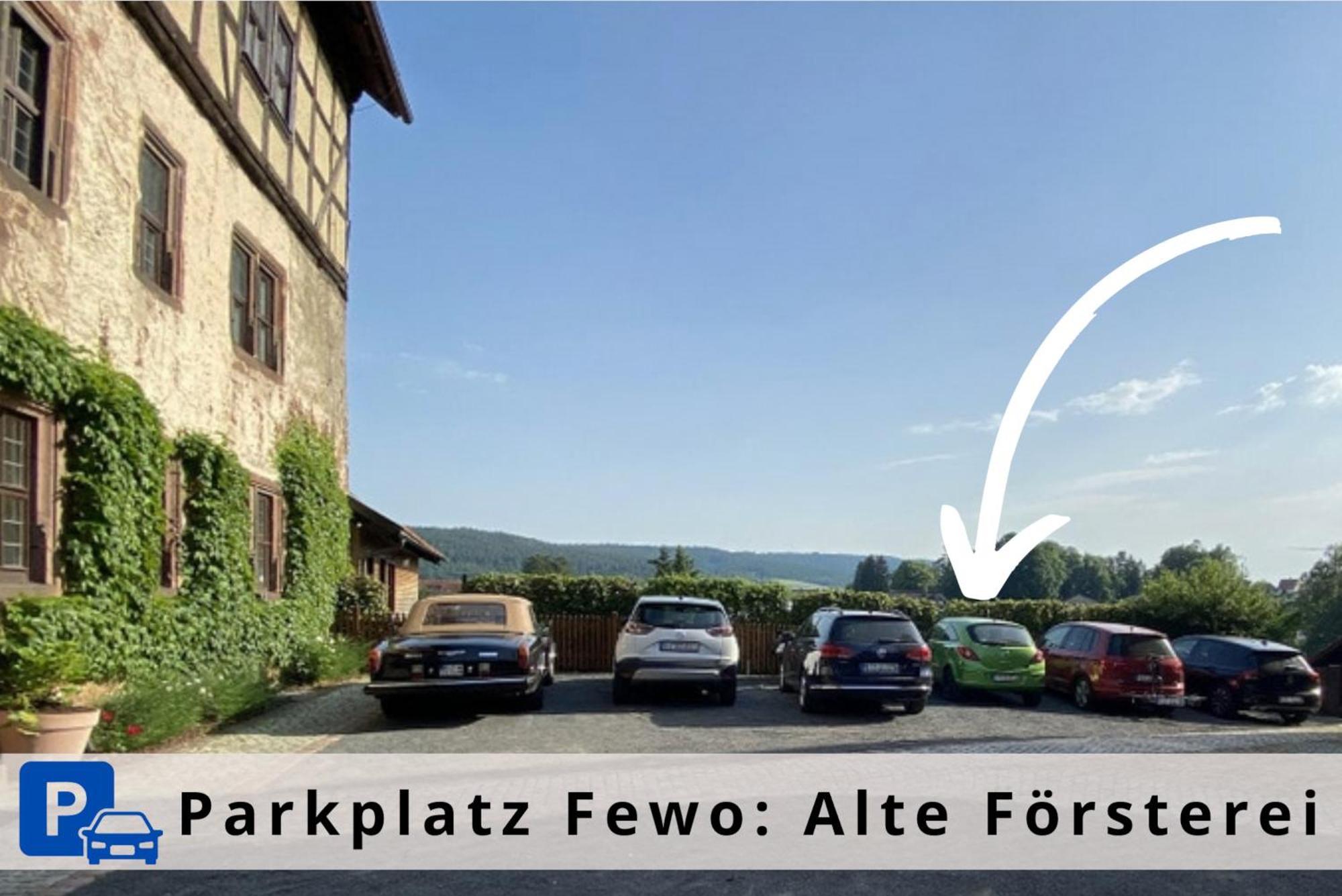 Ferienapartment Zur Alten Försterei Schlitz Exterior foto